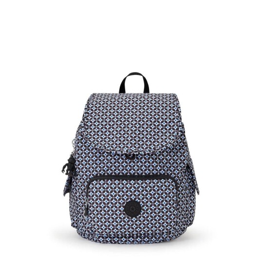 Kipling City Pack S liten ryggsekk Blackish Tile
