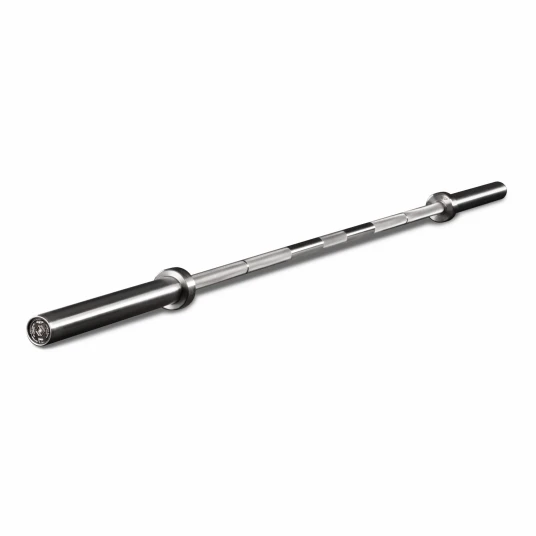 REP Fitness Double Black Diamond Power Bar, 20 kg - Stainless Steel