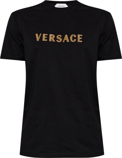 Versace Herre Topper Svart M,