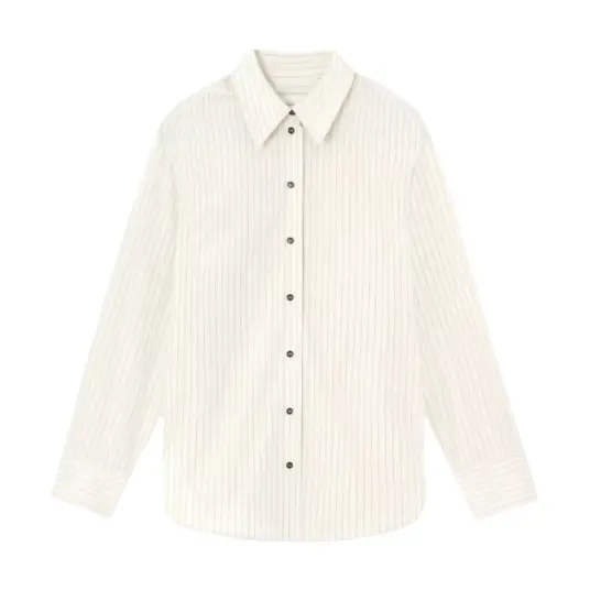 Loulou Studio Dame Bluser & Skjorter Beige L, Loulou Studio Dame Bluser & Skjorter Beige L,