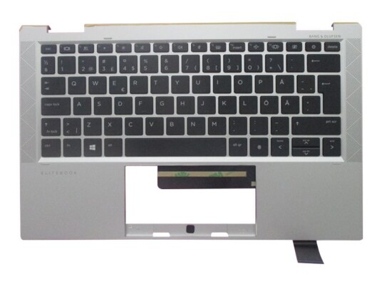 Hp - Erstatningstastatur For Bærbar Pc - Bakbelysning - Qwerty - Nordisk - Med Toppdeksel - For Elitebook X360 1030 G7