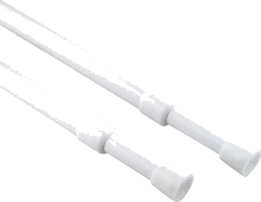 2 paknings gardinstang teleskopisk 30 50 cm