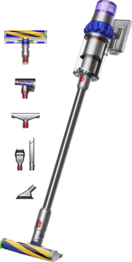 Dyson V15 Detect Fluffy trådløs skaftstøvsuger 240W uten pose og kabel Dyson V15 Detect Fluffy trådløs skaftstøvsuger 240W uten pose og kabel