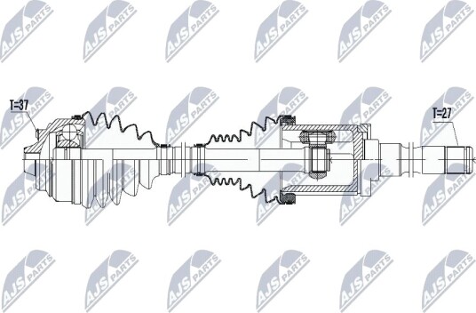 Nty Drivaksel NTY NPW BM 056