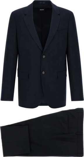 Boss Herre Dress Blå M,