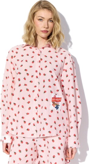 Hunkøn Ruth Shirt Pink L Hunkøn Ruth Shirt Pink L
