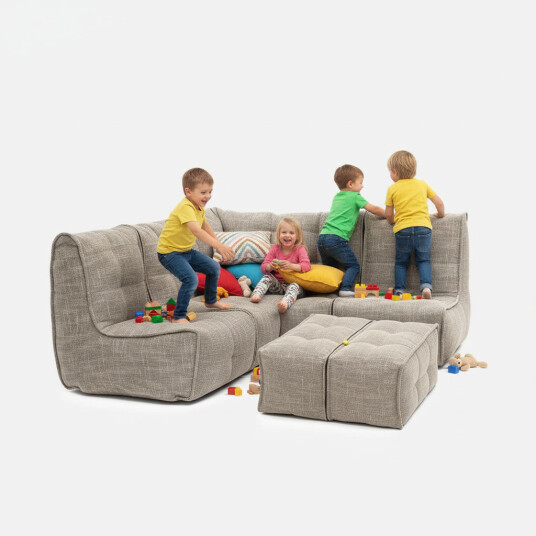 Mod 4 Corner Deluxe Modulsofa Eco Weave Mod 4 Corner Deluxe Modulsofa Eco Weave