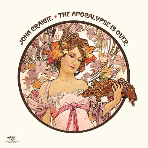 John Craigie  Apocalypse Is Over  LP/Vinyl