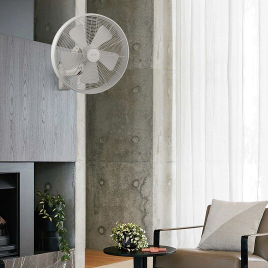 Breeze veggvifte hvit Ø 41 cm stillegående – Beacon Beacon Lighting Breeze Hvit Stue Plast Hvit