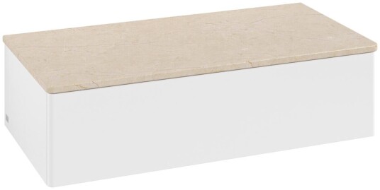 Villeroy & Boch Villeroy & Boch Antao Sideskap 100x50x26,8 cm u/lys Hvit Matt/Crème