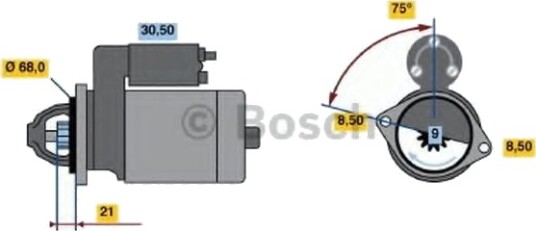 BOSCH 0 986 018 010 Starter