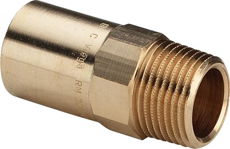Viega Sanpress 1¼" x 35mm Rødgods Nippel for Hydraulikk