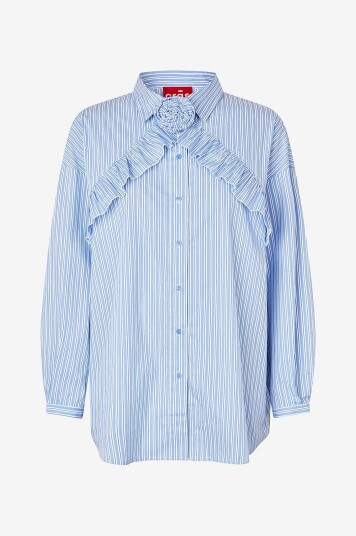 Cras - Skjorte Bloomingcras Shirt - Blå