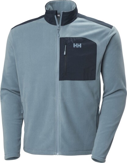 Helly Hansen Daybreaker Block Fleecejakke Herre Washed Navy L52 Helly Hansen Daybreaker Block Fleecejakke Herre Washed Navy L52