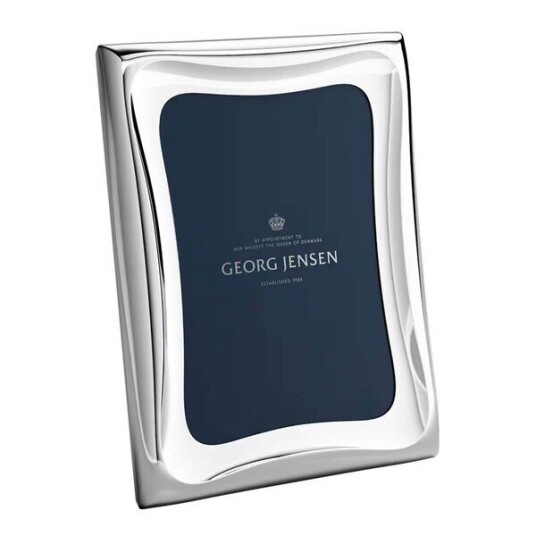Georg Jensen   Cobra bilderamme 13x18 cm stål