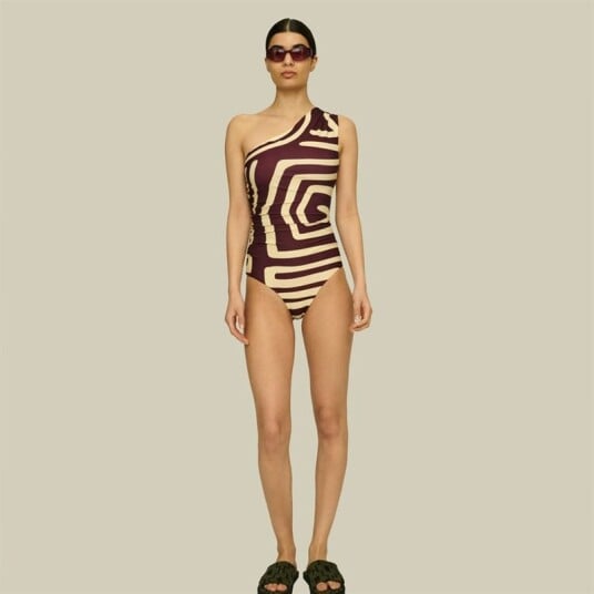 OAS Company Jagger Bathing Suit - Kalahara Brun XS