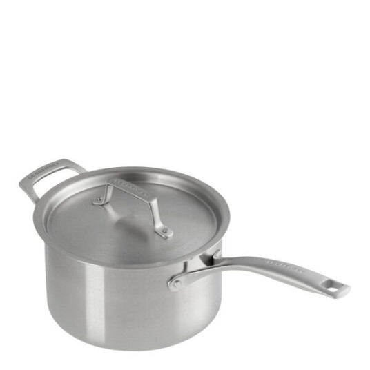 Le Creuset Essential 3 Ply kasserolle 20 cm 3,8L m/lokk Le Creuset Essential 3 Ply kasserolle 20 cm 3,8L m/lokk