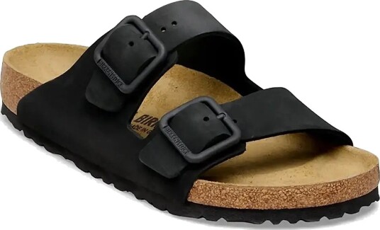 Birkenstock Arizona Wb Lenb Black Black 48