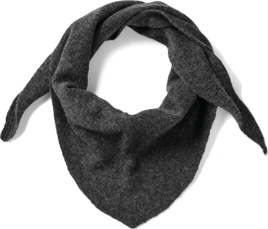 DAY ET Day Merino Knit Tri Scarf - Grey - ONE SIZE