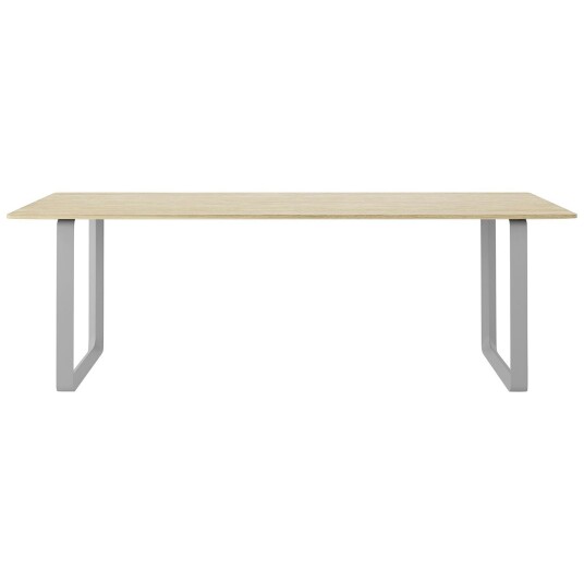 Muuto 70/70 Bord 90x225 cm Eikefiner / Grå