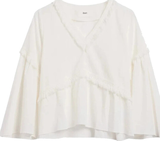 Iben Dame Bluser & Skjorter Hvit L,