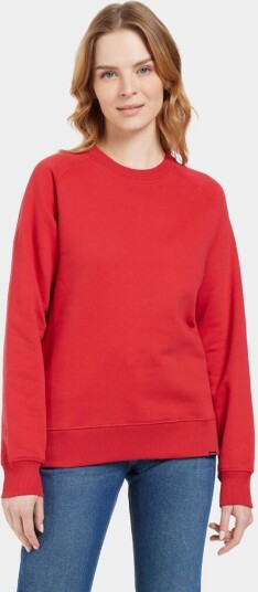 Didriksons Fyn Women's Sweater Pomme Red