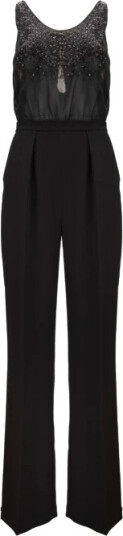 Elisabetta Franchi Dame Jumpsuits & Playsuits Svart M, Elisabetta Franchi Dame Jumpsuits & Playsuits Svart M,