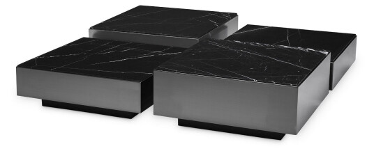 Esposito salongbord svart/bronse