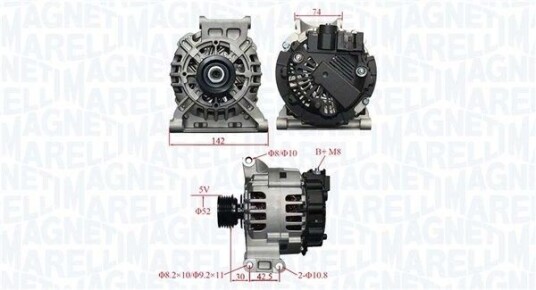 Dynamo MAGNETI MARELLI 063731875010