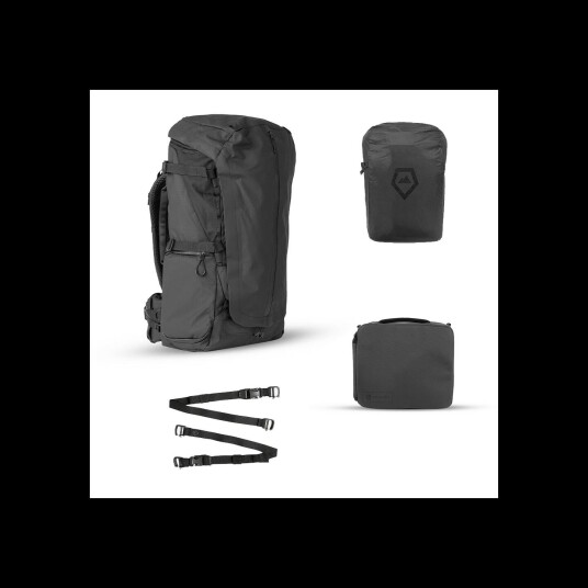 WANDRD Fernweh M/L Black Photo Bundle Allsidig, Holdbar 50 liters fototursekk