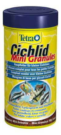 Tetra Cichlid Mini Granulat Fiskefôr 250Ml Tetra Cichlid Mini Granulat Fiskefôr 250Ml