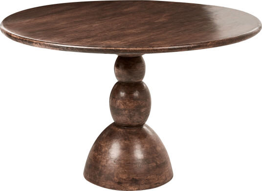 Spisebord Silvon 120 cm - Mørkebrun