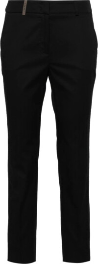 Peserico Dame Bukser Svart XL, Peserico Dame Bukser Svart XL,