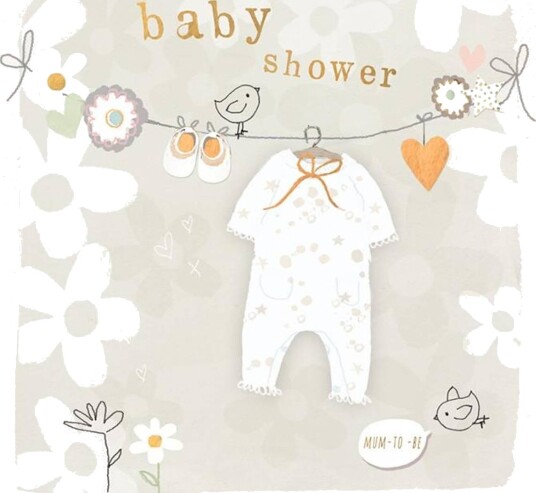 Baby Shower (15 x 15cm) (Onesize)