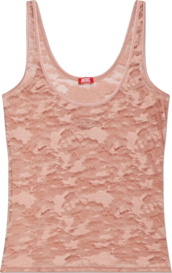 Diesel Dame Topper Rosa L,