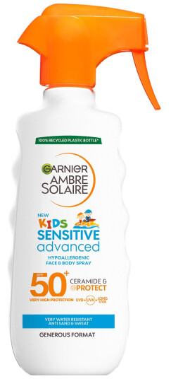 Garnier Ambre Solaire Kids Hypoallergenic Solkrem Spray SPF 50+ 270ml Garnier Ambre Solaire Kids Hypoallergenic Solkrem Spray SPF 50+ 270ml