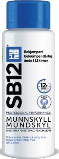 SB12 Original Munnskyll Mint/mentol 500 ml SB12 Original Munnskyll Mint/mentol 500 ml