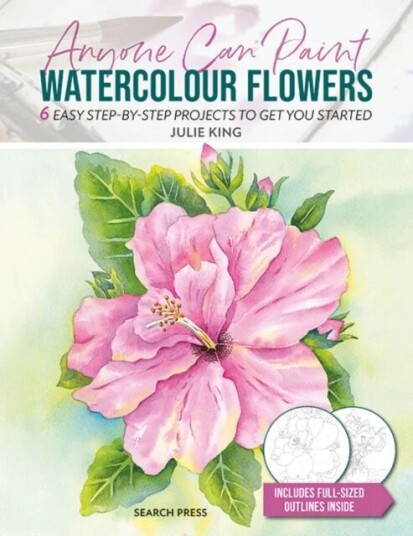 Anyone Can Paint Watercolour Flowers Av Julie King