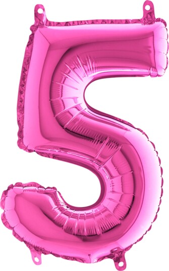 Ballongkungen Tallballong Mini Rosa Metallic Tall 5 14015F