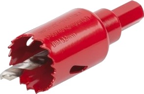 Wolfcraft Gmbh 4006885546608, Drill, Hullsag, Høyrehåndsrotasjon, 3,2 Cm, Metall, Tre, Sekskanttange