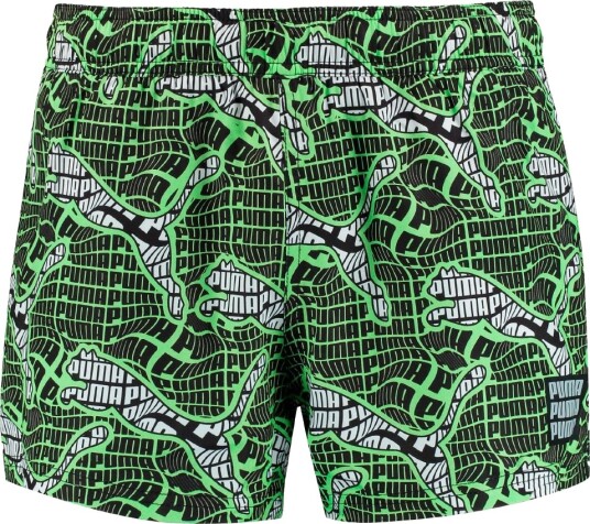 Puma Badeshorts Grønn m. Trykk Puma Small Badetøy