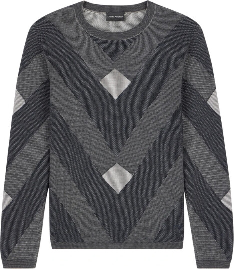 Emporio Armani Herre Strikkevarer Flerfarget 2XL,