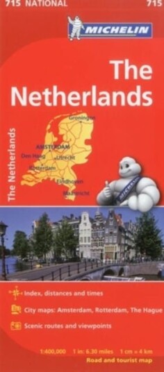 The Netherlands - Michelin National Map 715 The Netherlands - Michelin National Map 715