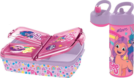 Stor Lunch Box & Water Bottle My Little Pony