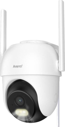 Arenti Utendørs Overvåkningskamera OP1 4mp 360° Roterende Hvit