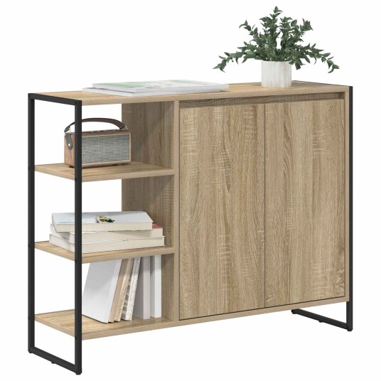  Sideskap Sonoma 96.5 x 30 x 75 cm Konstruert tre