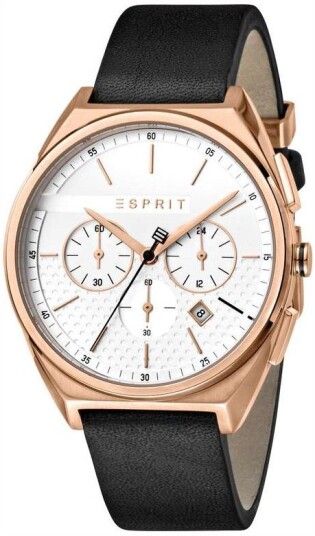Esprit Herreklokke ES1G062L0035 Hvit/Lær Ø42 mm Esprit Herreklokke ES1G062L0035 Hvit/Lær Ø42 mm