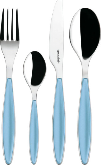 Guzzini Feeling bestikksett Sea blue 24 deler