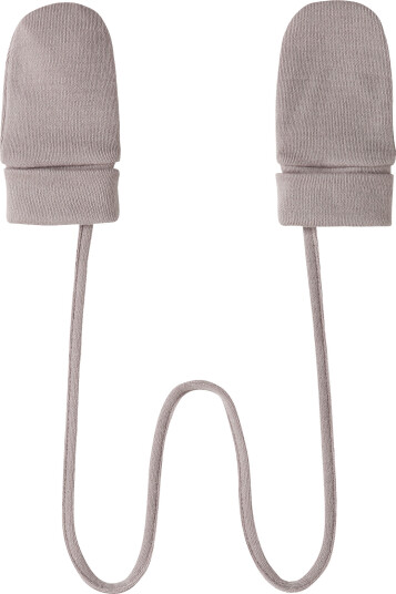 Name It Nbfwillit Wool Mittens Wo/Thumb   Grey   ONE SIZE