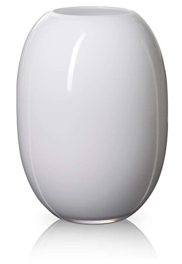 Piet Hein Boligtilbehør - Super Vase H50 Glass/White Piet Hein